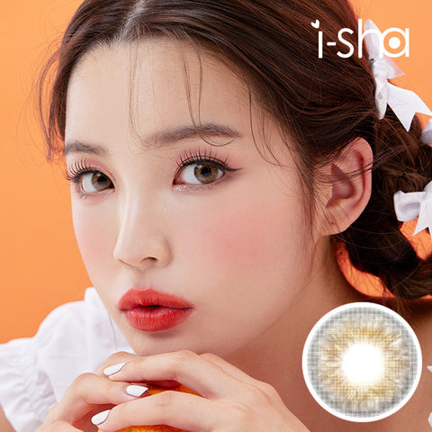 [Yearly] Twenty Wish Love Brown Colored Contacts