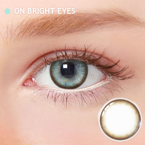 Best Korean Colored Contact Lenses - Soft Chocolate Brown Colored Contacts (1 Pair) /  Chocolate brown colored contact lenses with a clear circle line will give a natural and beautiful enlargement effect to dark brown eyes, and a unique effect to bright eyes. The graphic diameter of 13.0mm is natural and will make your pupils more enlarged and beautiful.  / Prescription and non-prescription available, Cheapest Colored Contact Lenses. Buy Colored Contact Lenses Online - EyeMellow