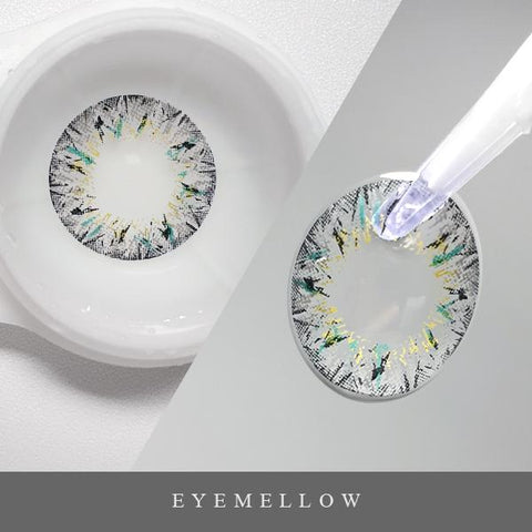 Shooting Star Gray Colored Contact Lenses
