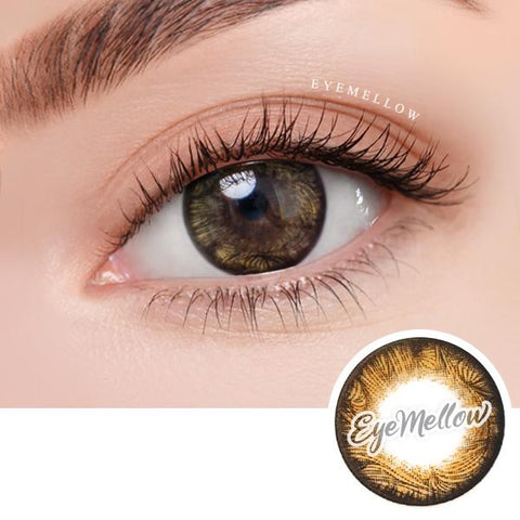 Max Brown Colored Contact Lenses - Silicone hydrogel