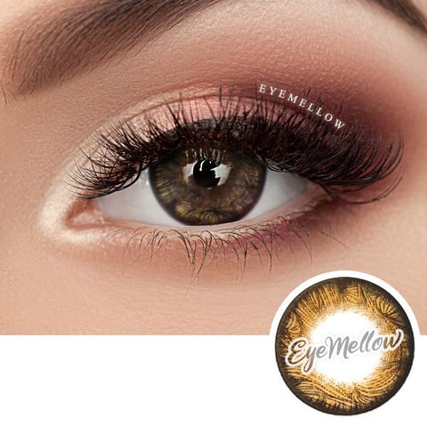 Max Brown Colored Contact Lenses - Silicone hydrogel