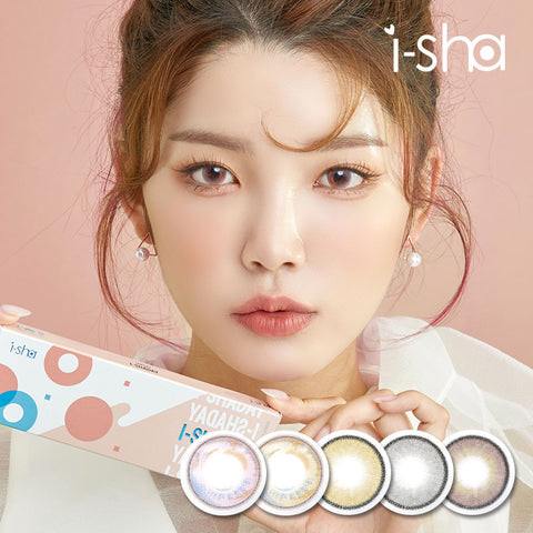 [1Day/10Lenses] i-ShaDay 5Style Colored Contact Lenses