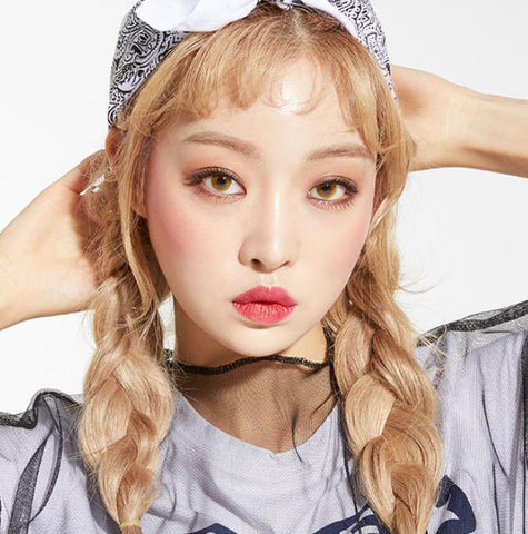 [Monthly] Lady Girl2 Brown Colored Contact Lenses