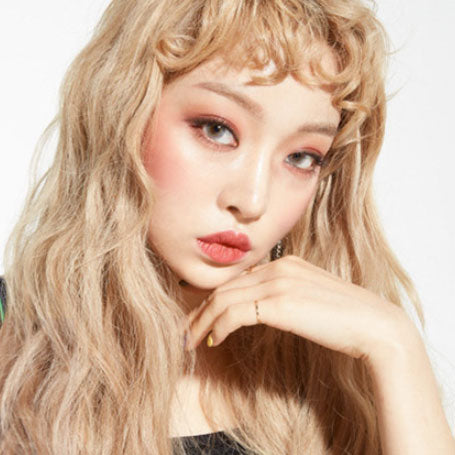 [Monthly] Lady Girl2 Gray Colored Contact Lenses