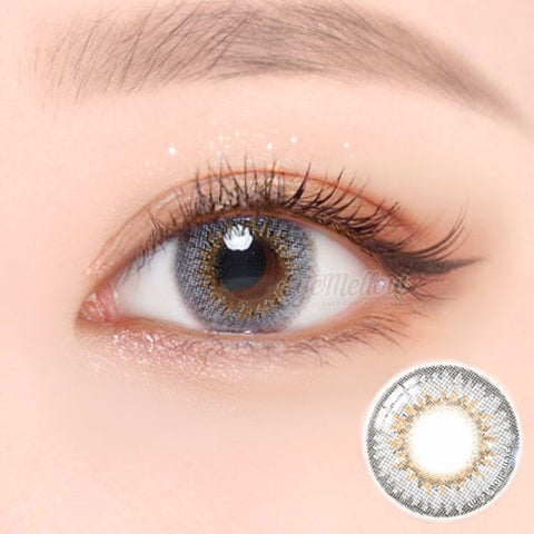 [Monthly] Lady Girl2 Gray Colored Contact Lenses