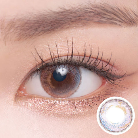 [Yearly] Season Eye Spring Pink Brown Colored Contact Lenses
