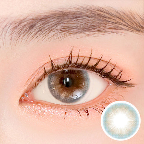 [Yearly] i-SHA Sugar Pastel i Blue Sky Colored Contact Lenses