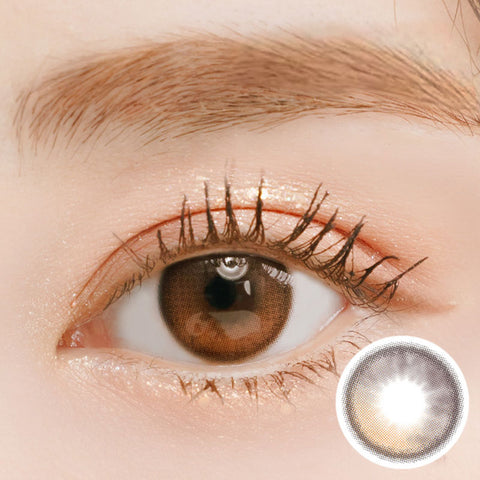 [Monthly] Oriana Shade Brown Colored Contact Lenses