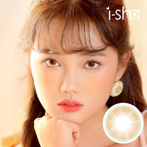 [Yearly] Sugar Pasteli Baby Brown Colored Contact Lenses